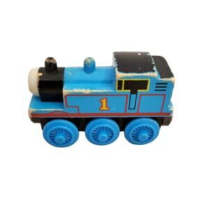 Vintage Thomas and Friends Wooden Railway Tank Engine #1 Magnetic Toy 1996